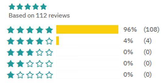 We Reach 100+ Customer Reviews