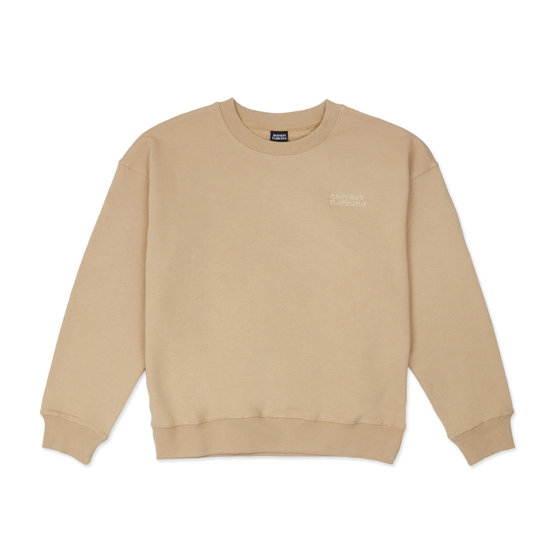 PALE OYSTER - Leisurewear Sweater Babes